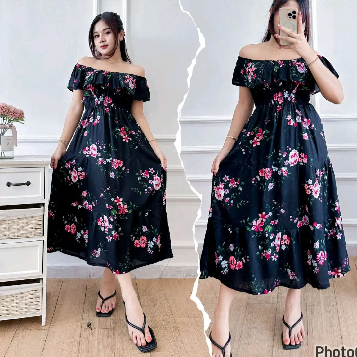 DASTER NORA PANJANG MOTIF || DASTER PUTRI BALI || DASTER KEKINIAN