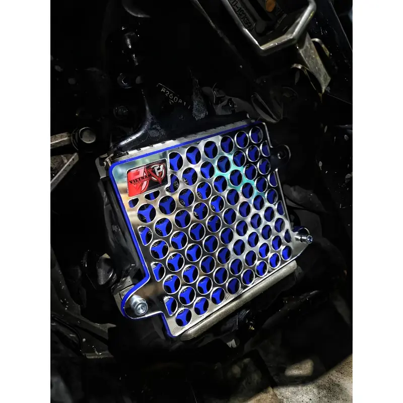 Paket HEMAT Cover dan Tutup Radiator ARM FULL CNC PNP Vario 125 - 150 Engine Motorcycle Kendaraan 8