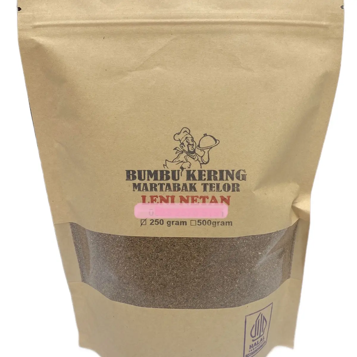 BUMBU KERING MARTABAK TELOR PREMIUM / BUMBU KERING RENDANG DAGING 250 GRAM Rempah Masakan Penyedap