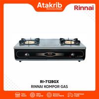 Gambar RINNAI KOMPOR GAS RI-712BGX 2 Tungku Stainless Steel Api Besar dari Atakrib Elektronik Yogyakarta Kab. Sleman 1 Tokopedia