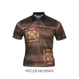 NEW Miller Neuman 001 Kaos Kerah Pria Bapak Dewasa Bahan Katun Berkantong MN-001