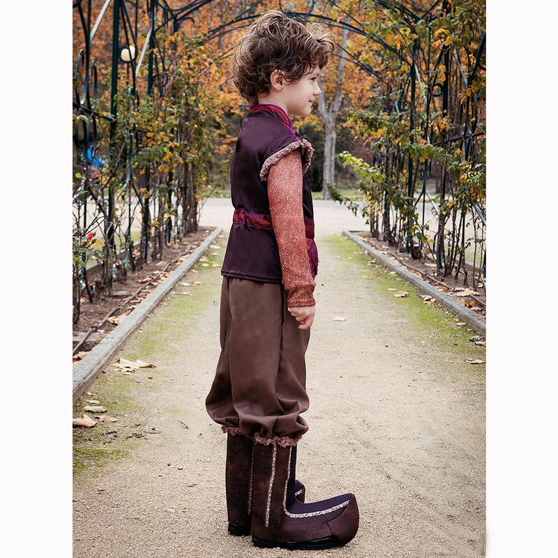 Ice Catcher Christopher Boy Movie Character Prince Halloween Theme Party Dress up Play Costume 3