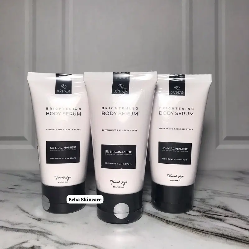 D'SAVIOR Body Serum Brightening Niacinamide 5% Ukuran Travel 50ml - Mencerahkan Memudarkan Bekas Luka 6