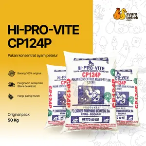 Pakan Sentrat Ayam Petelur CP 124 P - Charoen Pokphand | Untuk Ayam Petelur (Layer) | AyamBebek Pakan dan Ternak
