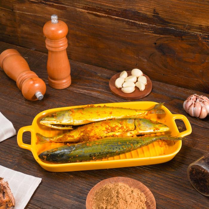 Gambar Sayurbox Ikan Kembung Banjar Marinasi Bumbu Kuning 400 - 500 gram dari Sayurbox Kota Administrasi Jakarta Selatan Tokopedia