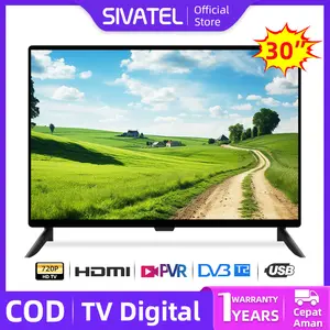 Sivatel Smart TV LED 32 Inch TV Digital 22/30/27inch TV Android Televisi Netflix/YouTube-WiFi