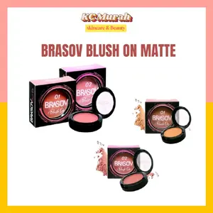 BRASOV Blus On Matte 20gr/Bpom Blus on wajah Blush