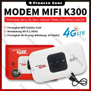 Modem WIFI 150MBPS Internet 4G berkecepatan tinggi seluler mini Wi-Fi portabel port pengisian daya tpy-c mendukung semua operator PC laptop ponsel TV dapat dihubungkan  Merah