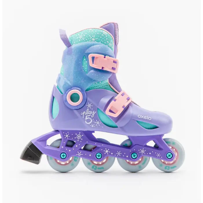 OXELO Play 5 Sepatu Roda Anak Inline Skates 1