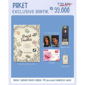 Novel Rintik Terakhir & Aku Tak Membenci Hujan - Sri Puji Hartini