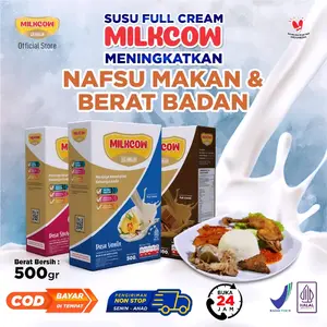 MILKCOW - Susu Sapi Bubuk  Minuman 500gr