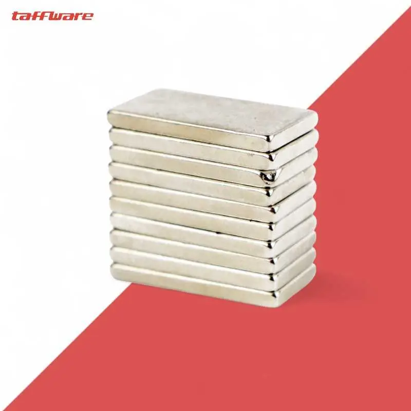 19x9x1.6mm 10 PCS - MAG1 Silver