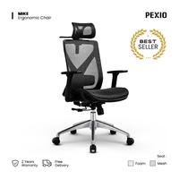 Gambar Pexio Mike Kursi Kantor Ergonomis Hitam - Versi 1.0 Foam dari Pexio Ergonomic Kab. Gianyar 1 Tokopedia