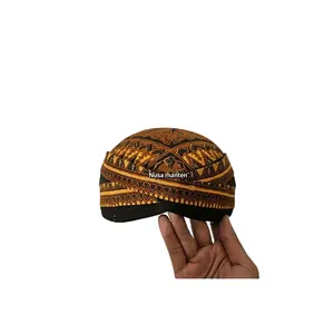 blangkon solo modang polos/blangkon solo Pria Kupluk