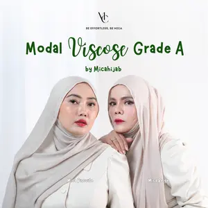Mica Pashmina COOL Aesthetic – Pashmina Modal Viscose Warna Dingin Kekinian, Jatuh Cantik, Lembut & Adem