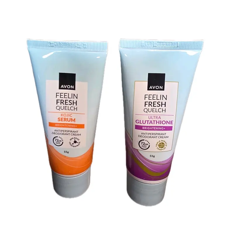 AVON BUY 1 TAKE 1 Feelin' Fresh Quelch Deodorant Cream 55grams Tawas, Ultra Glutathione, BHA, Powder AVON BUY 1 TAKE 1 Feelin' Fresh Quelch Deodorant Cream 55grams Tawas, Ultra Glutathione, BHA, Powder