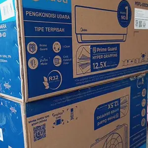 Midea Ac Standar 0,5PK MSFQ-05CRN8 / MSFL-05CRN8 AC Mini Untuk Kamar Tidur Low Watt Hemat Listrik Cepat Dingin Super Senyap Filter Anti Debu Desain Stylish Minimalis (Unit Indoor & Outdoor only)