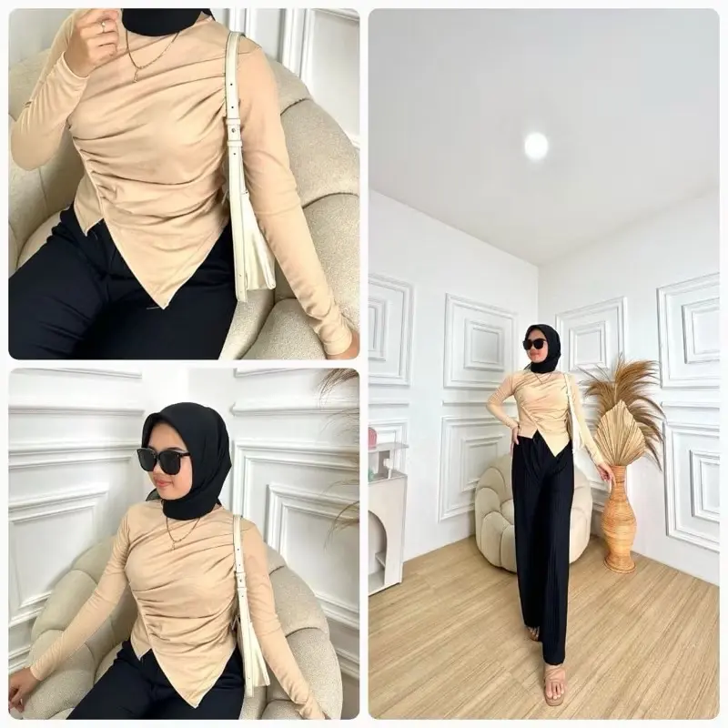 SO ALMA TOP T-shirt rib lidi 7