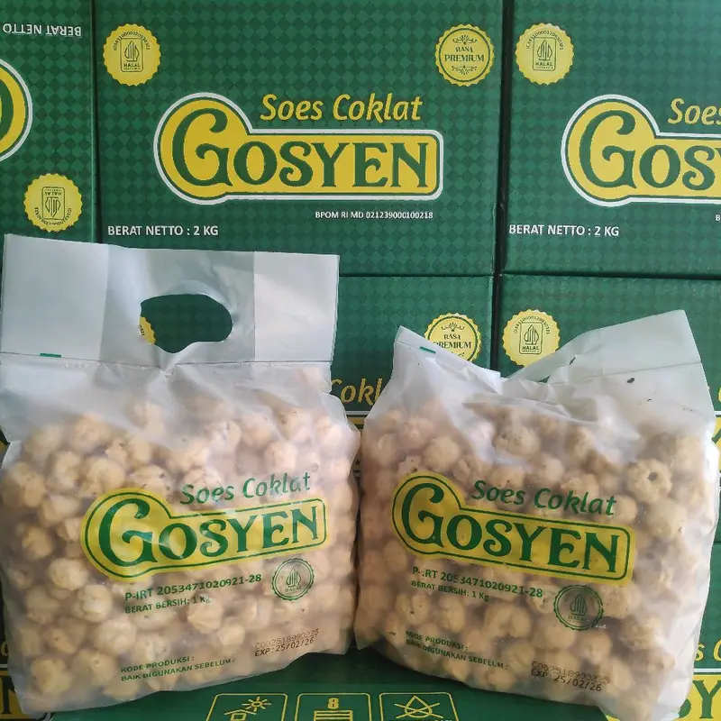 SOES COKLAT 500g isi cokelat lumer di dalam merk GOSYEN murah 1