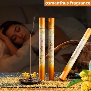 Batang Kemenyan, Wangian Bantuan Tidur Lavender Alamiah, Diperbuat daripada 100% Wangian Berasaskan Tumbuhan, Wangian Mawar, Wangian Osmanthus dan Aroma Melati Aromatik Supplies