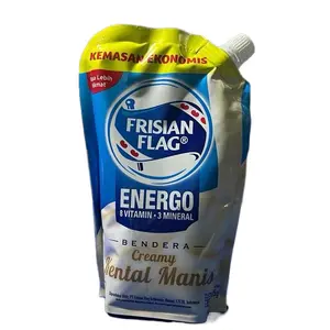 Frisian Flag Susu Kental Manis Pouch 535gr - Kemasan Praktis Cocok untuk Camilan atau Minuman Manis