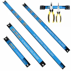 8-inch strong adhesive wall-mounted storage tool organizer classification tool bar tool classification bar