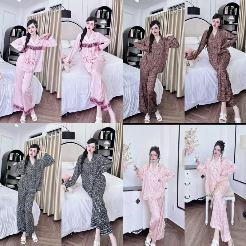  Bộ Cổ Vest Nữ 40-65kg Chất Lụa Latin Dày Quần Dài 95cm Có Túi Quần Thiết Kế Nổi Bật Phù Hợp Cho Nàng Từ 45-65kg 