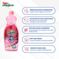 Gambar Bagus Fresh 99 Detergen Cair + Softener Botol 600 mL - Sabun Cuci Baju - Freesia Scent dari Bagusmartofs Kota Administrasi Jakarta Barat 4 Tokopedia