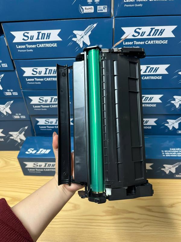 Hộp mực máy in LBP223dw/226dw/233dw/445dw mã mực CF276A/CRG057 hàng cao cấp trống xanh lá in siêu đậm