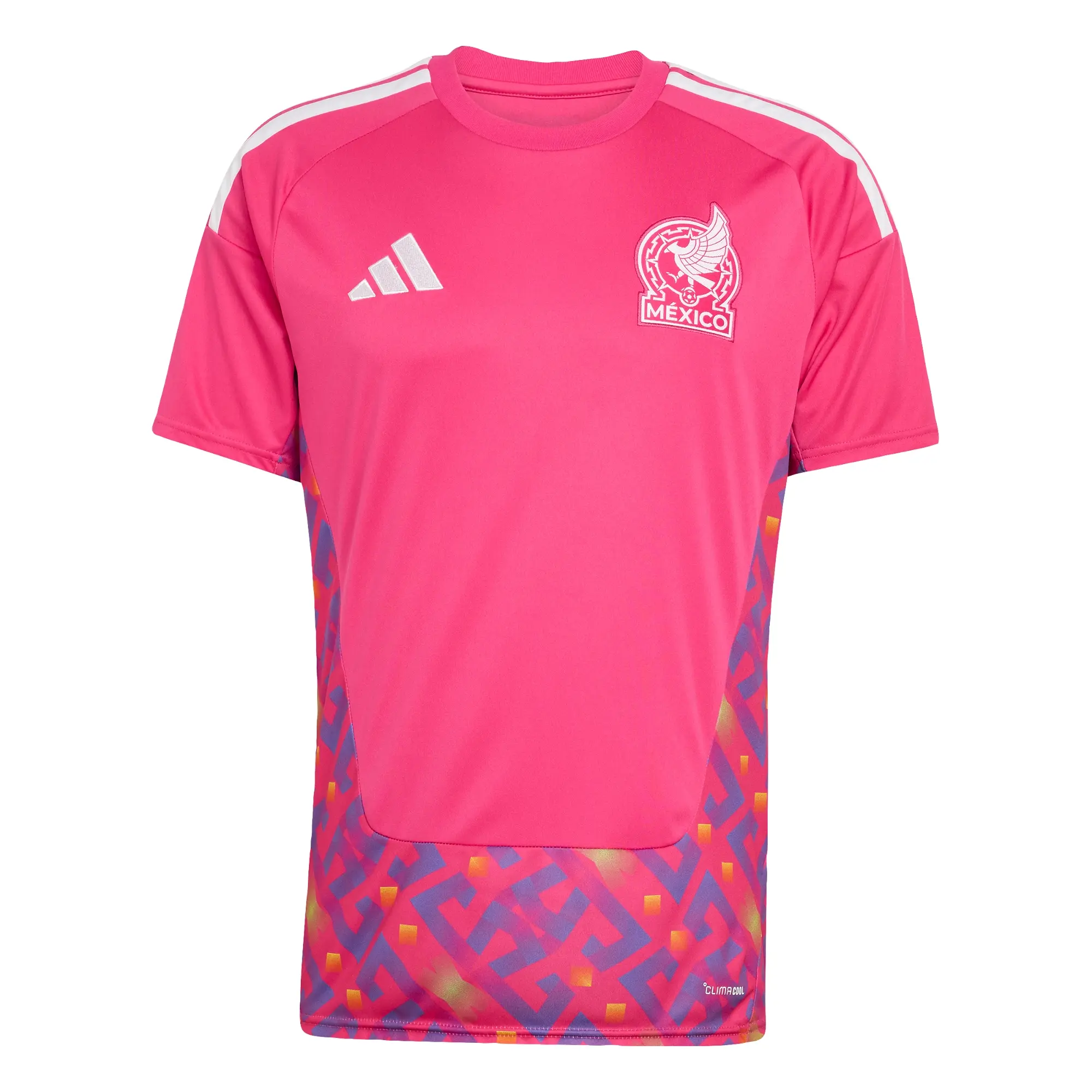Jersey adidas para Hombre de Arquero Local Selección Nacional México 26 Rosa