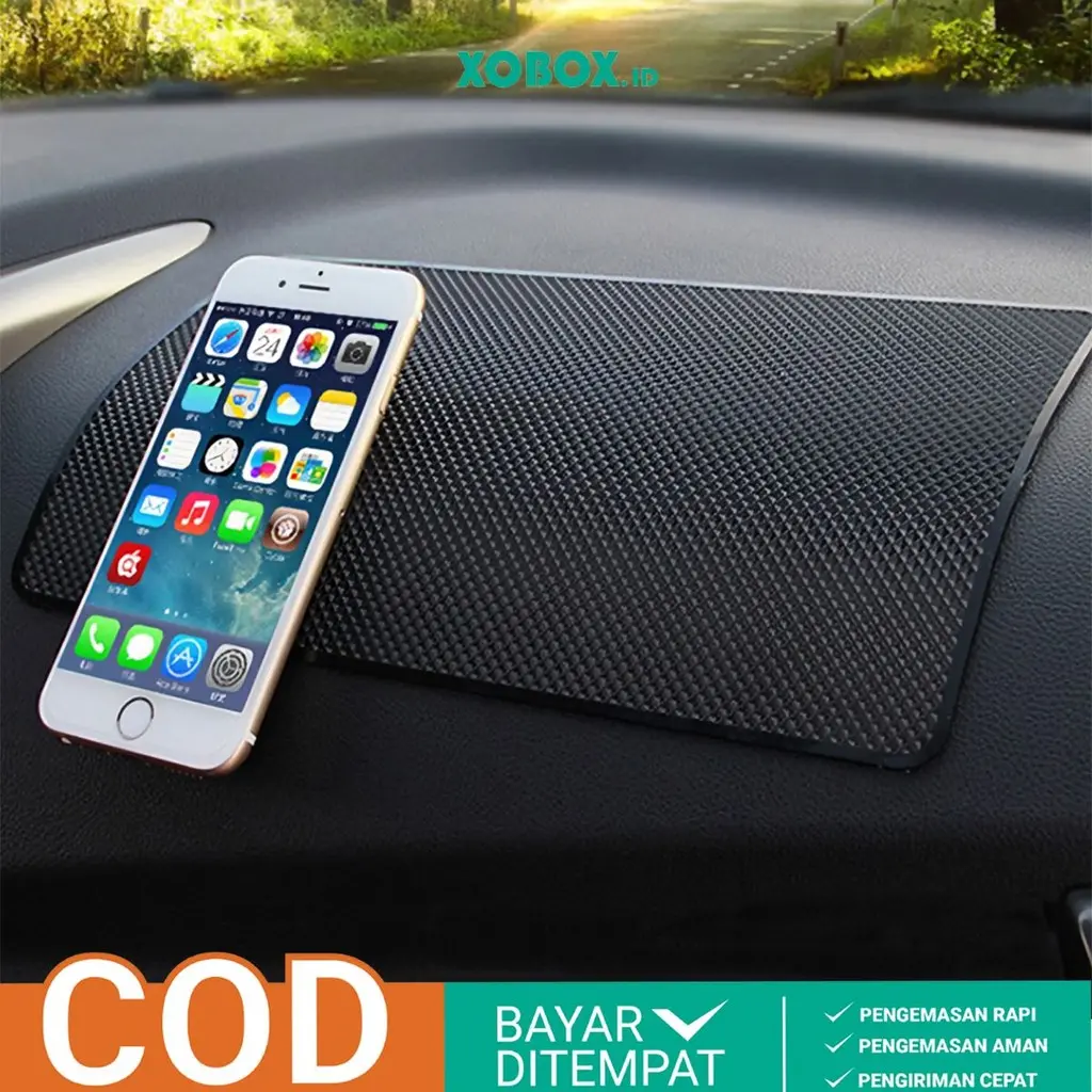 Slip Pad Mobil Alas Dashboard Anti Slip Sticky Pad Car Premium Anti Geser OTO4006