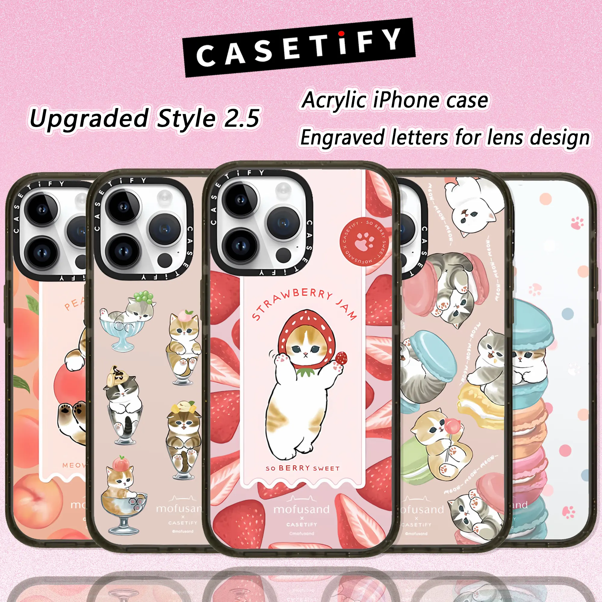 Mofusand Peach Cake Dessert Cat Casetify Acrylic Phone Case Suitable for iPhone17ProMax 17Air Compatible with iP16ProMax 16Plus 15ProMax 14ProMax 12/13Promax 17/16/15/14Plus Protective Phone Case - TikTok Shop Philippines Mofusand Peach Cake Dessert Cat Casetify Acrylic Phone Case Suitable for iPhone17ProMax 17Air Compatible with iP16ProMax 16Plus 15ProMax 14ProMax 12/13Promax 17/16/15/14Plus Protective Phone Case - TikTok Shop Philippines