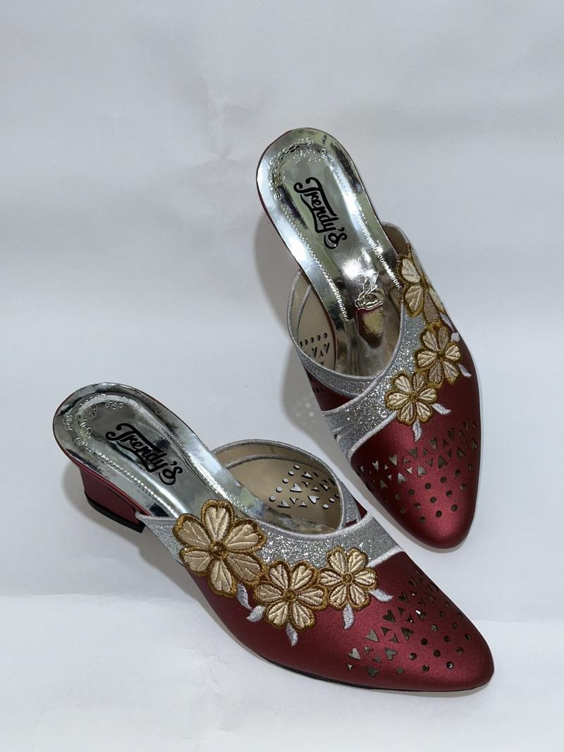 Product Introduction of Sandal Hak DMN-04 Wanita Simpel dan Elegan Ukuran 37-42 - Heels High Karet Pesta Shoes Sendal Kaca 30