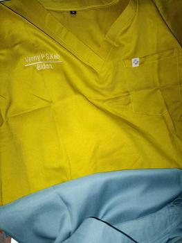 Product Review of Airy Stretch - Baju V-Neck - Home Of Stasis Warna 1 - Medical Scrub Doctor’s Baju celana Jaga Panjang pendek V Neck Joger Cargo OKA OK Perawat/Dokter Nakes Polydex, polos Paket seragam kerja pria wanita Set Terpisah Safety Wear from e**0 0