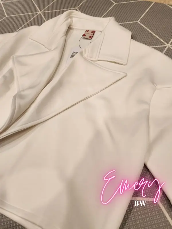Cammomile NEW BERRY EMERY outer corduray lengan polos 2307011 atasan wanita kekinian jaket wanita korean style 8