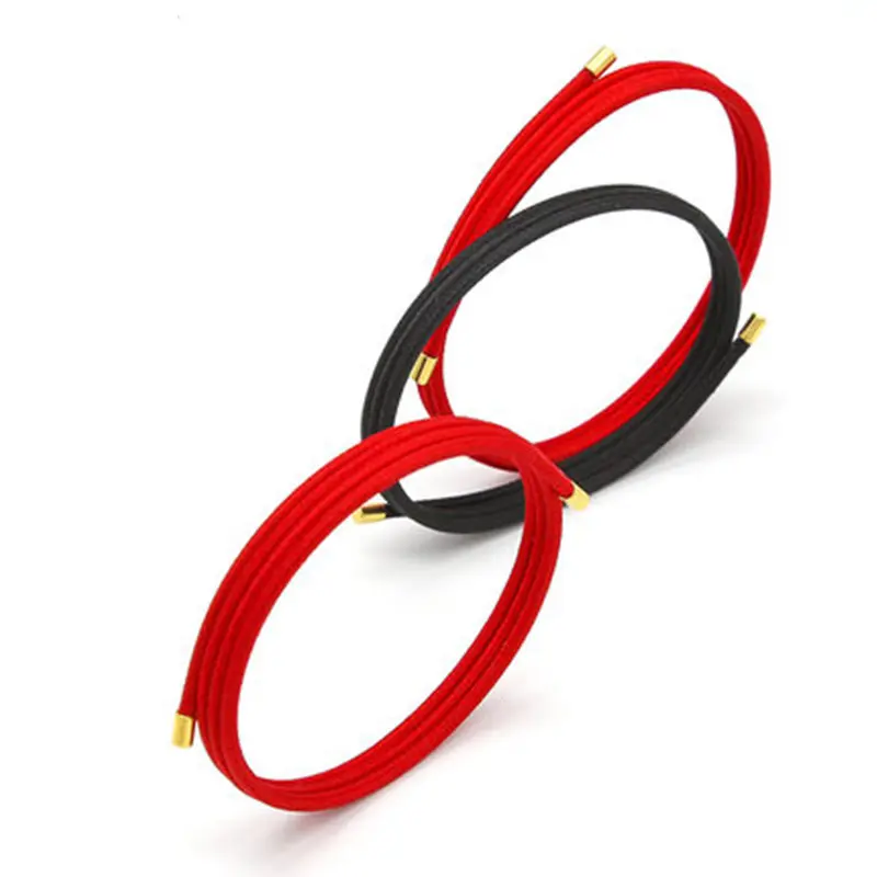 Bracelet with magnet adjustable hand rope can be worn 3D hard gold transfer bead magnet bracelet bead magnetic rope