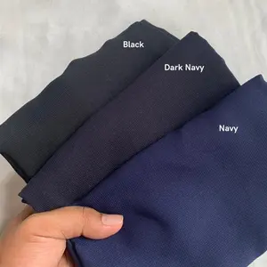 Promo NAVY KEHITAMAN / DARK NAVY ( Hijab Pollycotton Hijab Square ( Black, Navy, Dark Navy / Navy Kehitaman ) COD