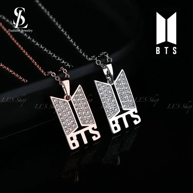 LL'S BTS Army Logo Necklace Ring for Men and Women gelang