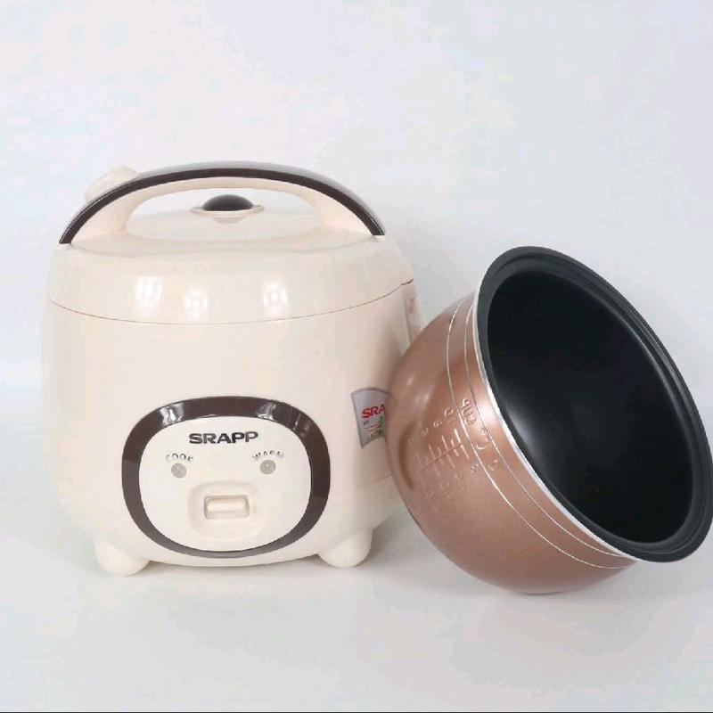 Nồi cơm điện SRAPP SH-NC106, dung tích 1 lít, công suất 400W, màu sắc đa dạng, lý tưởng cho gia đình 1-2 người - Kitchenware