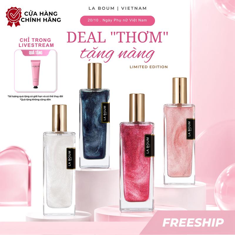 [LIVE] [BÁN CHẠY] LABOUM Nước Hoa First Sight Có Nhũ - Thơm Lâu, Nhiều Mùi Hot, Unisex, Phù Hợp Đi Học, Đi Chơi - Perfume Chính Hãng 50ml