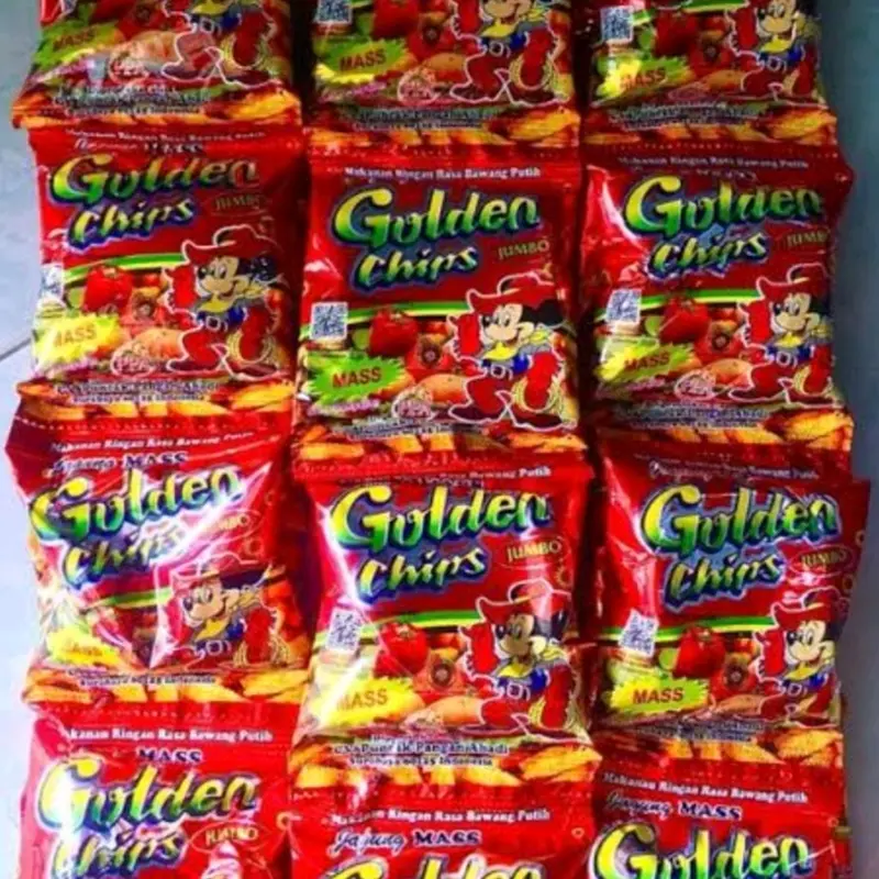 Golden Chips Potato Renceng isi 10pcs 1