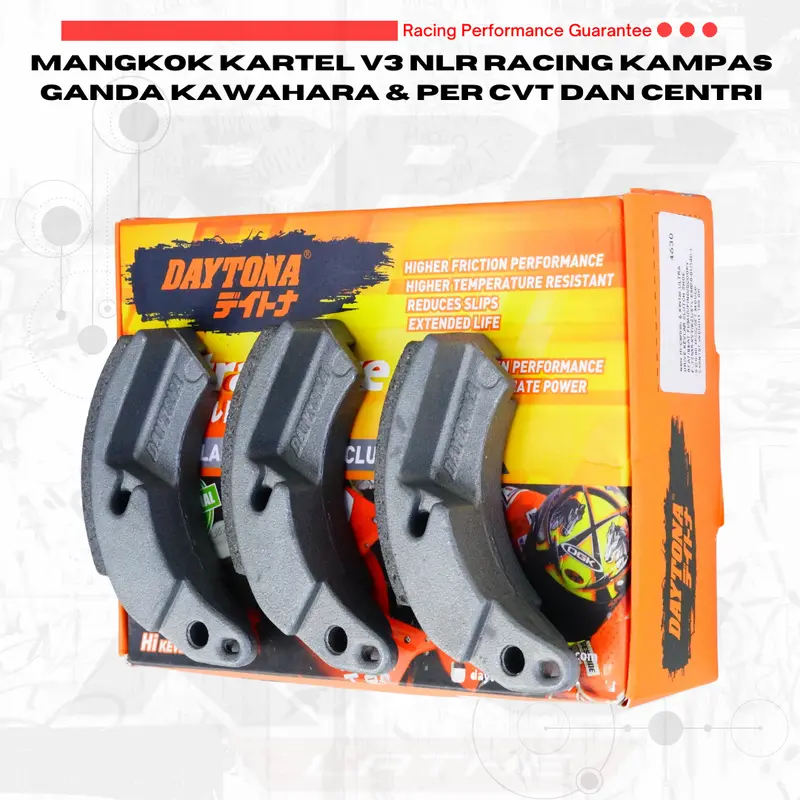 Paket upgrade kirian mangkok ganda racing v3 kartel anti gredeg 5