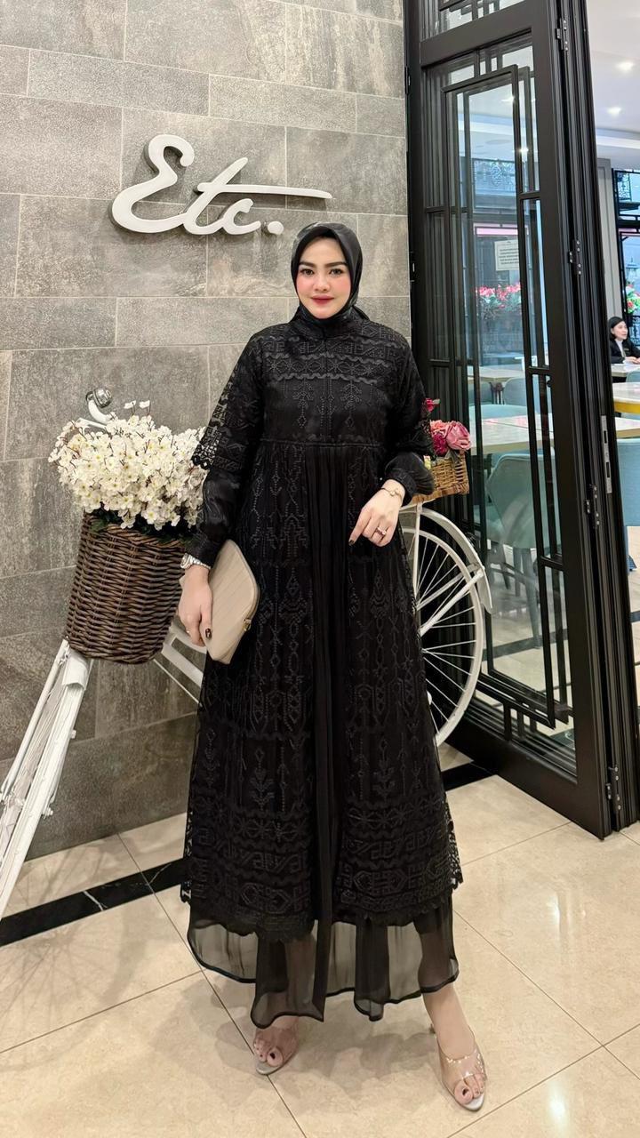 Product Introduction of gamis lebaran ziva dress terbaru original 8
