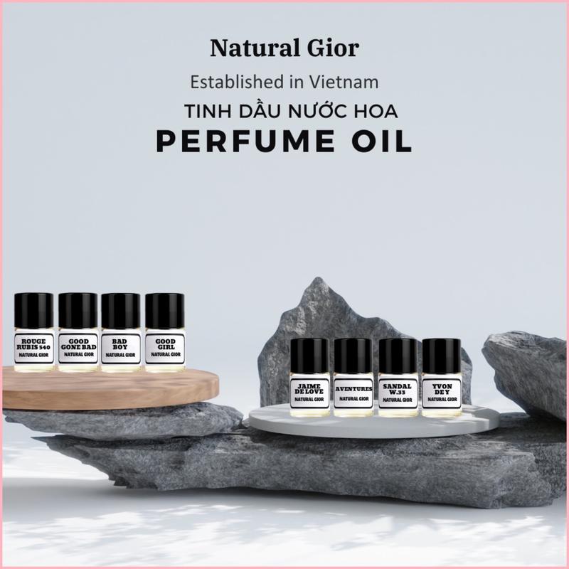 [Hàng đặc biệt] Tinh dầu nước hoa dạng lăn mini 1ml, trên 30 mùi nước hoa nam nữ.