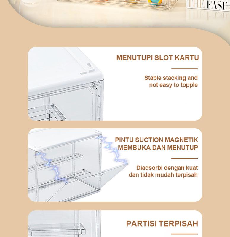 Promo [COD] Kotak Display Penyimpanan Bening Kualitas Tinggi Figure ...