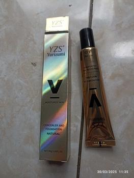 Product Review of YZS Ligh Concealer Liquid Foundation/Kontrol Minyak Tahan Lama dan Waterproof Sepanjang Hari from B**a 0