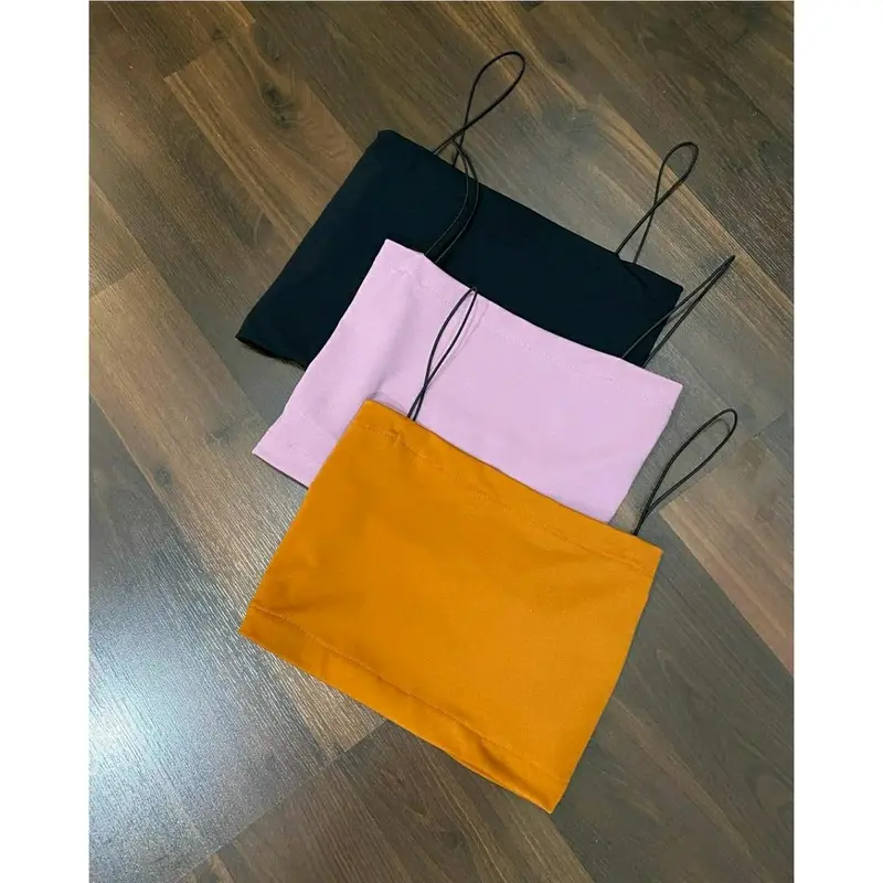 SKD SRI TANKTOP TUBE CROP TOP Wanita 3