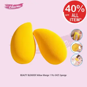 (READY & ORI) Beauty Spons Blender Multi Sponge Mango 1 Pcs Spons Mangga Super Lembut