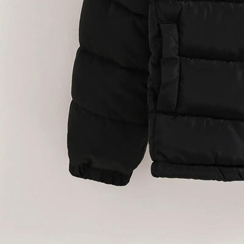 jaket puffer kids / jaket anak gelembung usia 1-12 tahun hangat untuk sianak Perempuan size l (3-4th) ziper hitam jaket & mantel Abu Biru 7