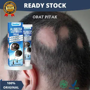 [READY STOCK]Obat Alopecia Areata, obat penumbuh rambut cepat dan lebat, penumbuh rambut botak pria dan wanita Obat Botak Koin, Obat Rambut Pitak, Obat Jamur Kulit Kepala, Obat Penghilang Botak Koin